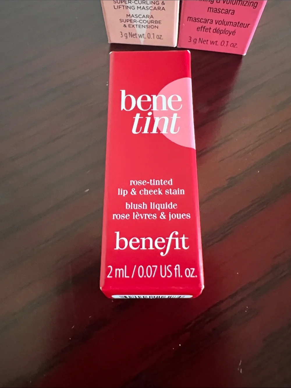 Benefit Lash & Color Lip/Cheek Stain Bundle